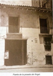 Plaza del Angel entrance 1940's